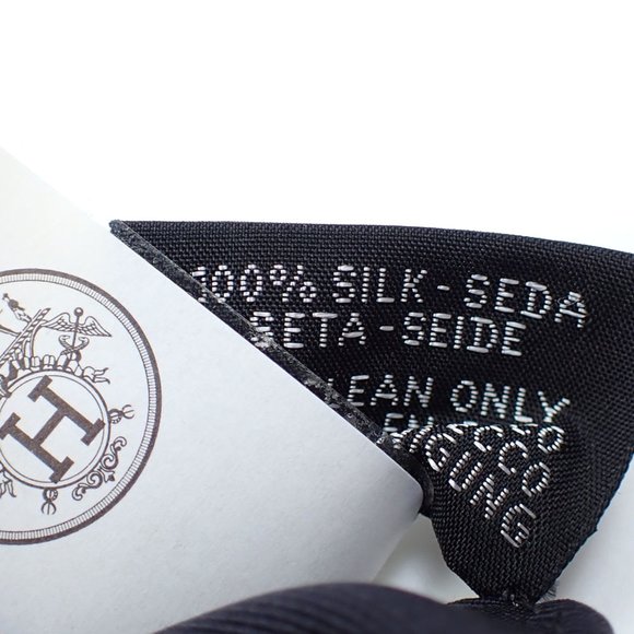 HERMES Silk Scarf Brides de Gala En Fleur Black Ivory Multicolor 90cm Carre - Picture 4 of 4